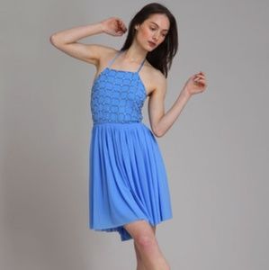 Alice + Olivia Tutu Halter Dress